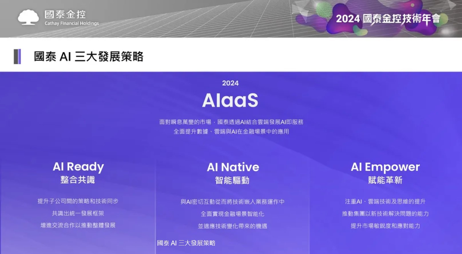 2024國泰金控技術年會