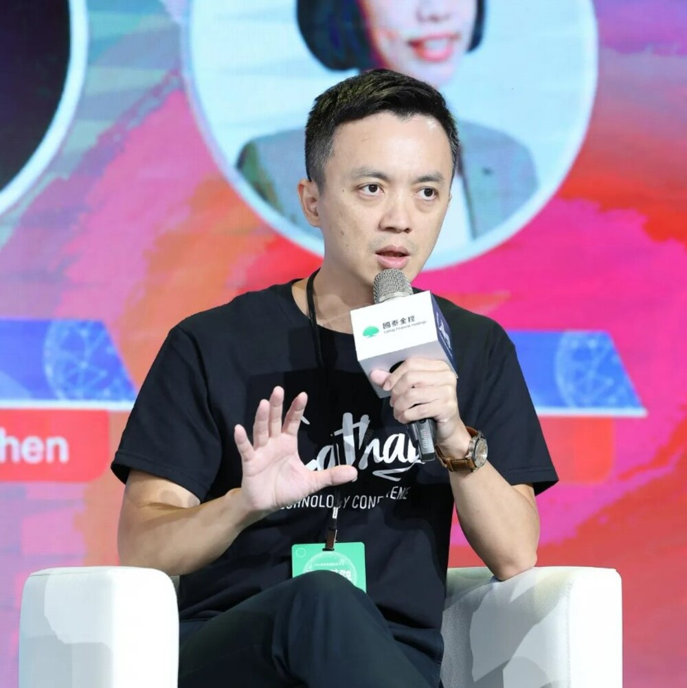 國泰金控副總經理陳冠學<